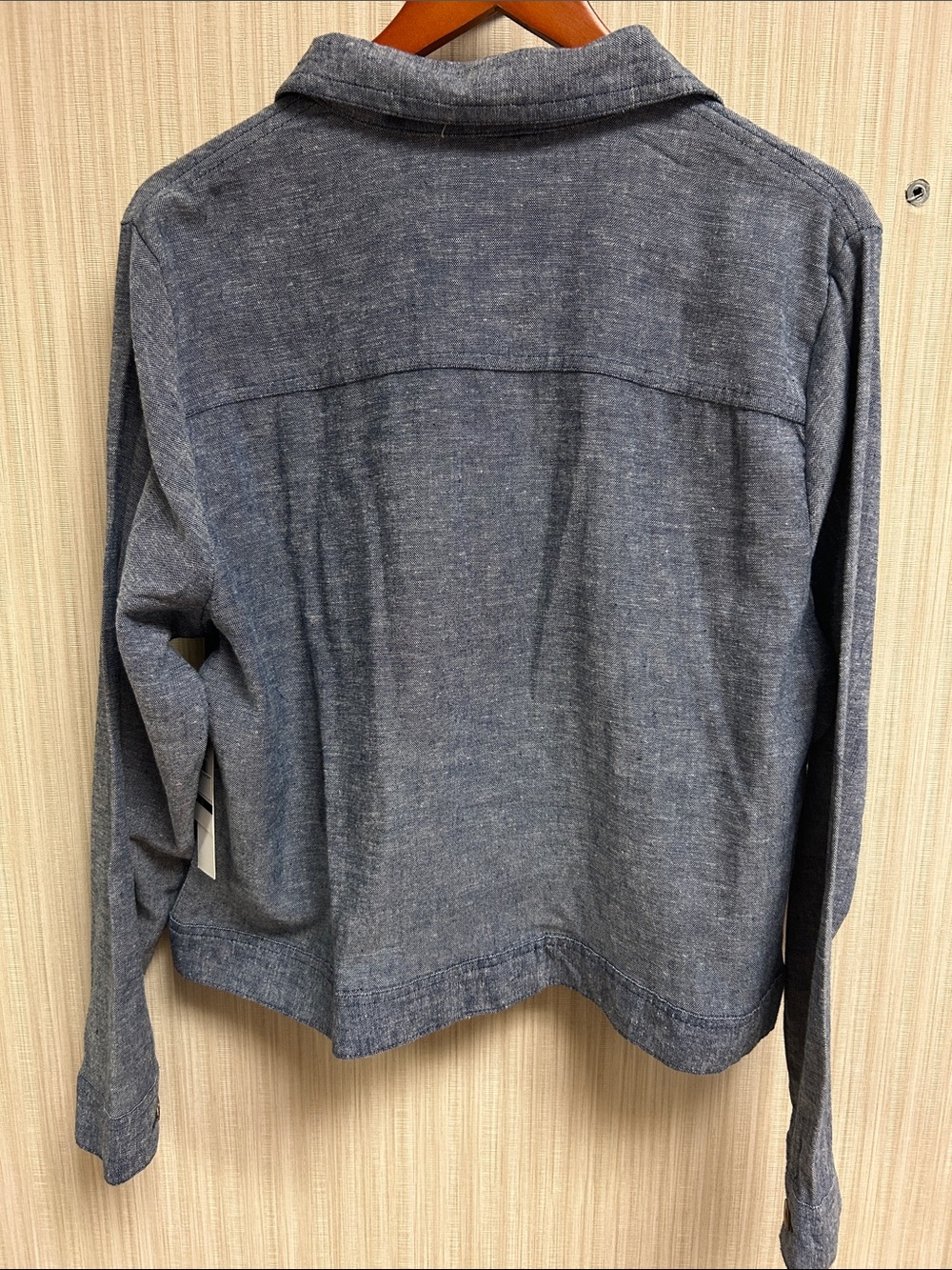Dash Blue Button-Front Jean Jacket - Picture 2 of 2